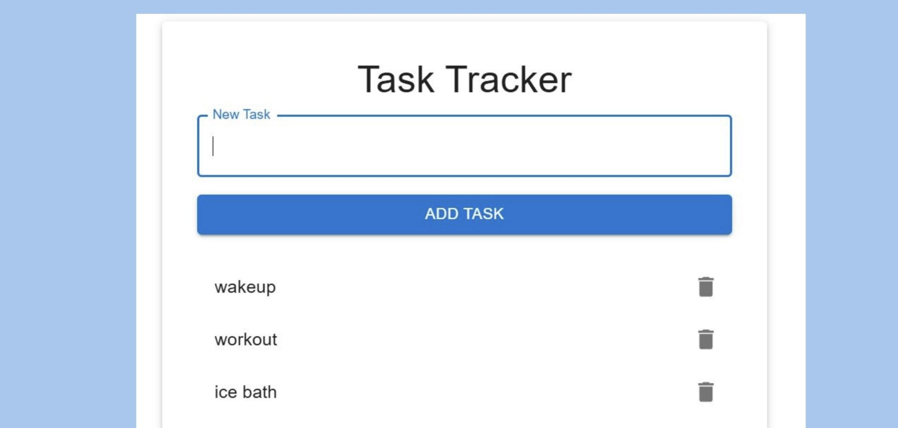 Task Tracker