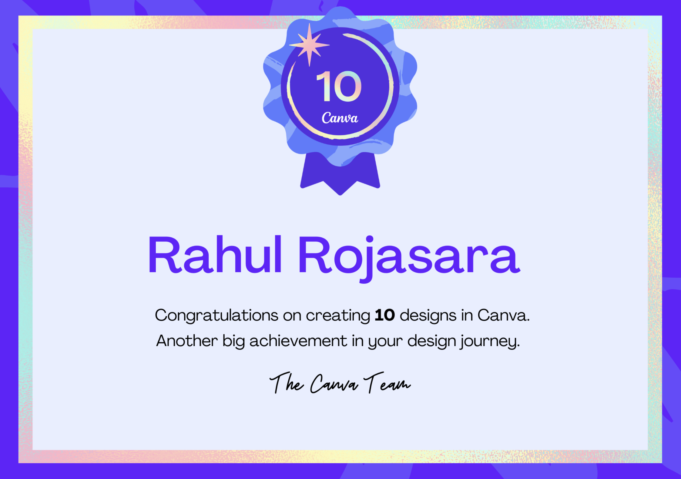 Canva Design Certificate